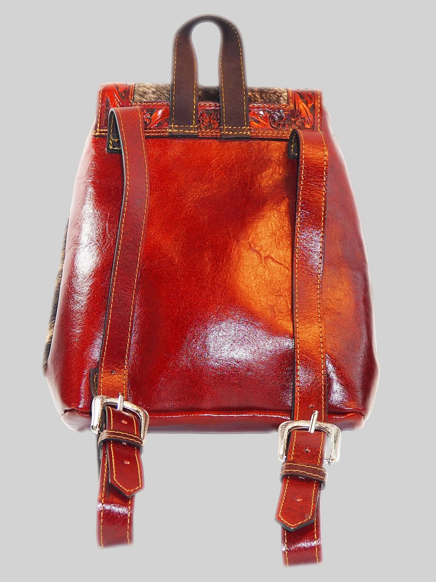 Cowhide Leather Backpack