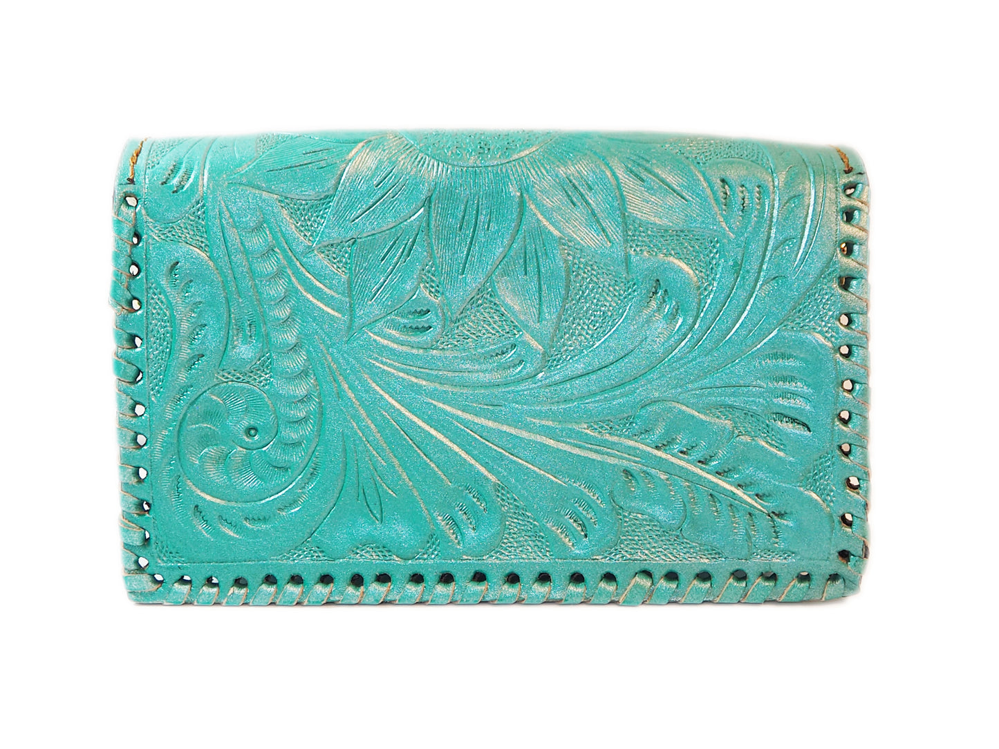 Baguette Turquoise Purse