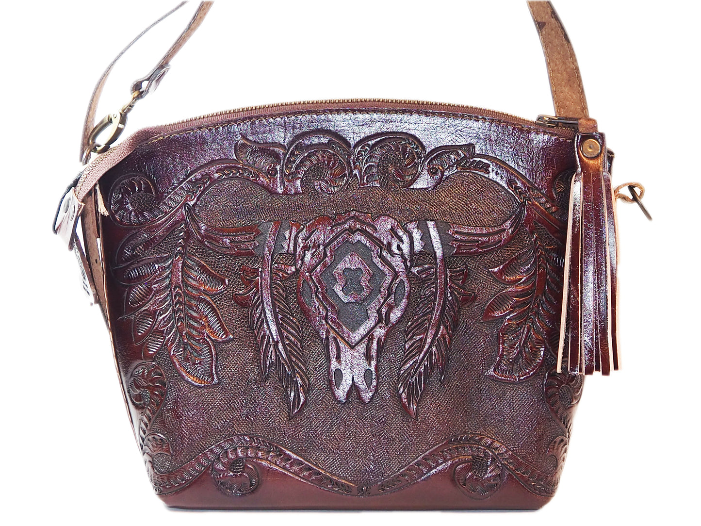 Bull Horn Tote Bag