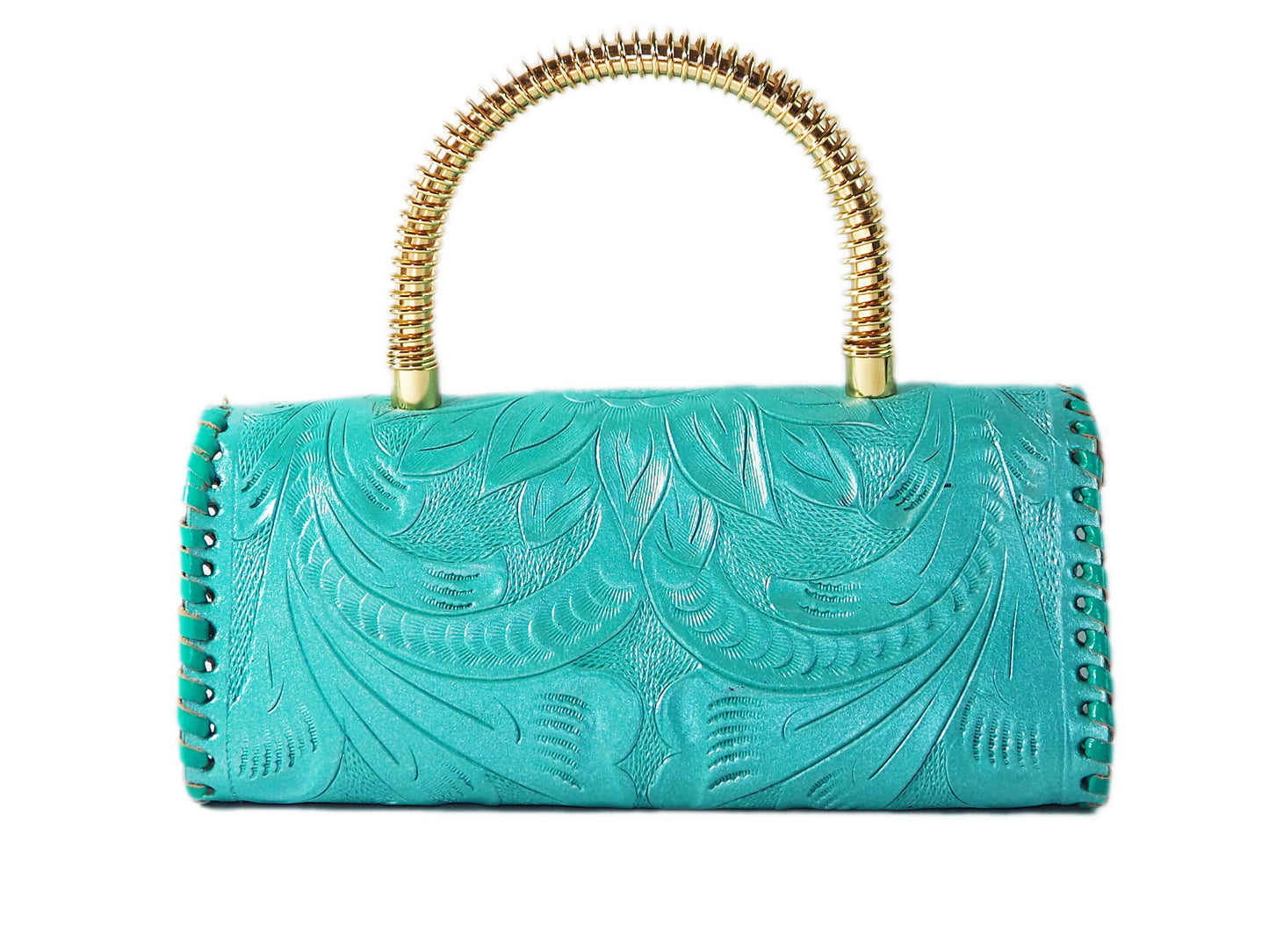 Mini Turquoise Flap Purse