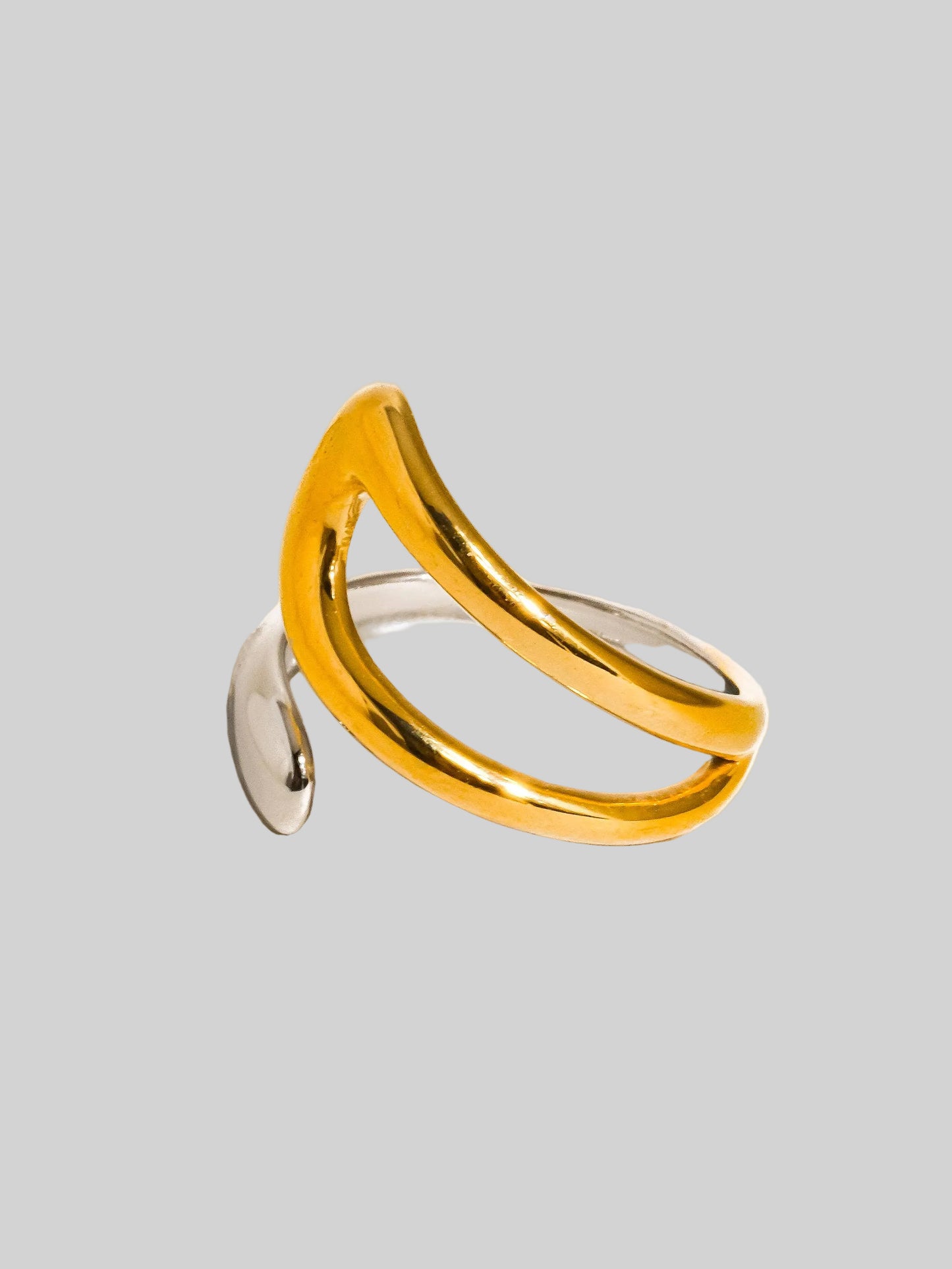 Vill Two Toned Ring