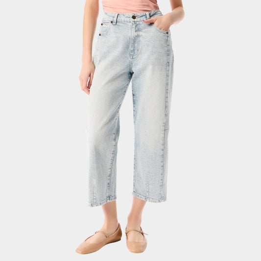 DARTED BARREL JEAN
