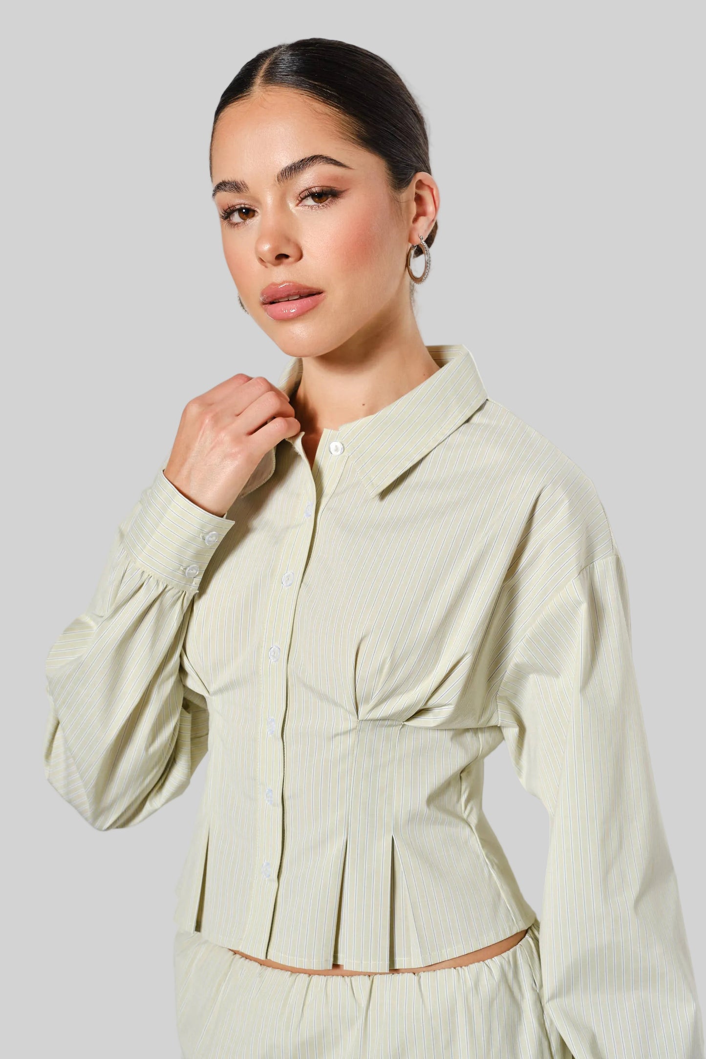 Cheyenne Pleated Shirt
