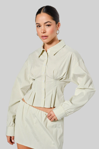Cheyenne Pleated Shirt