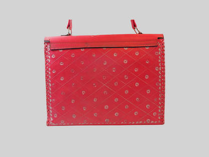 Pink Metallic Purse