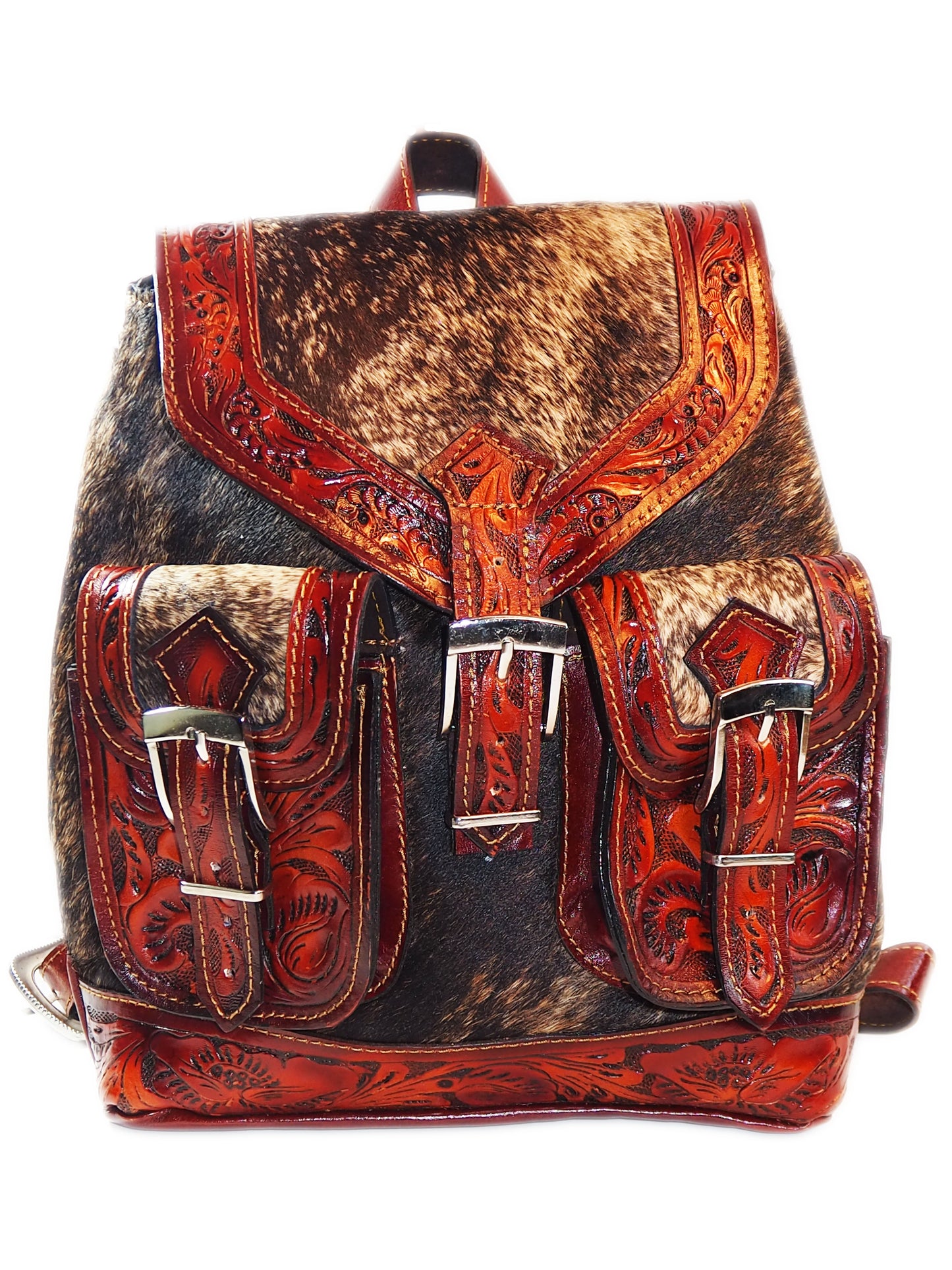 Cowhide Leather Backpack