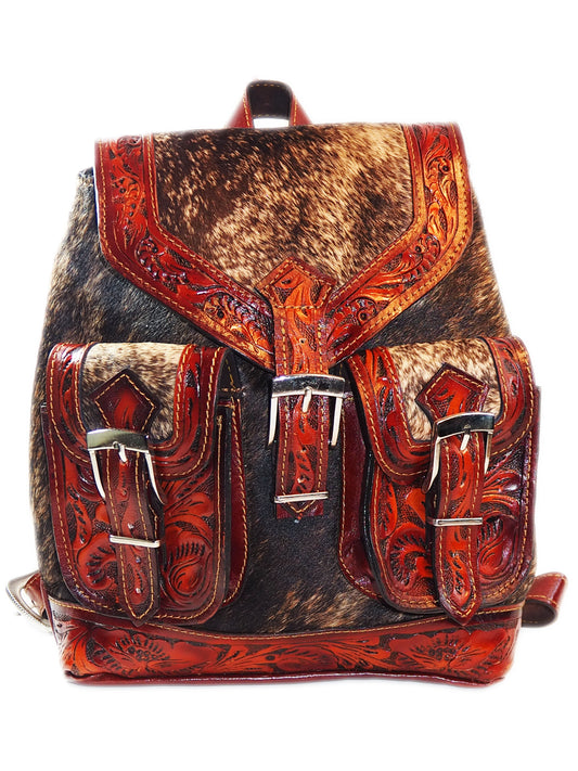 Cowhide Leather Backpack