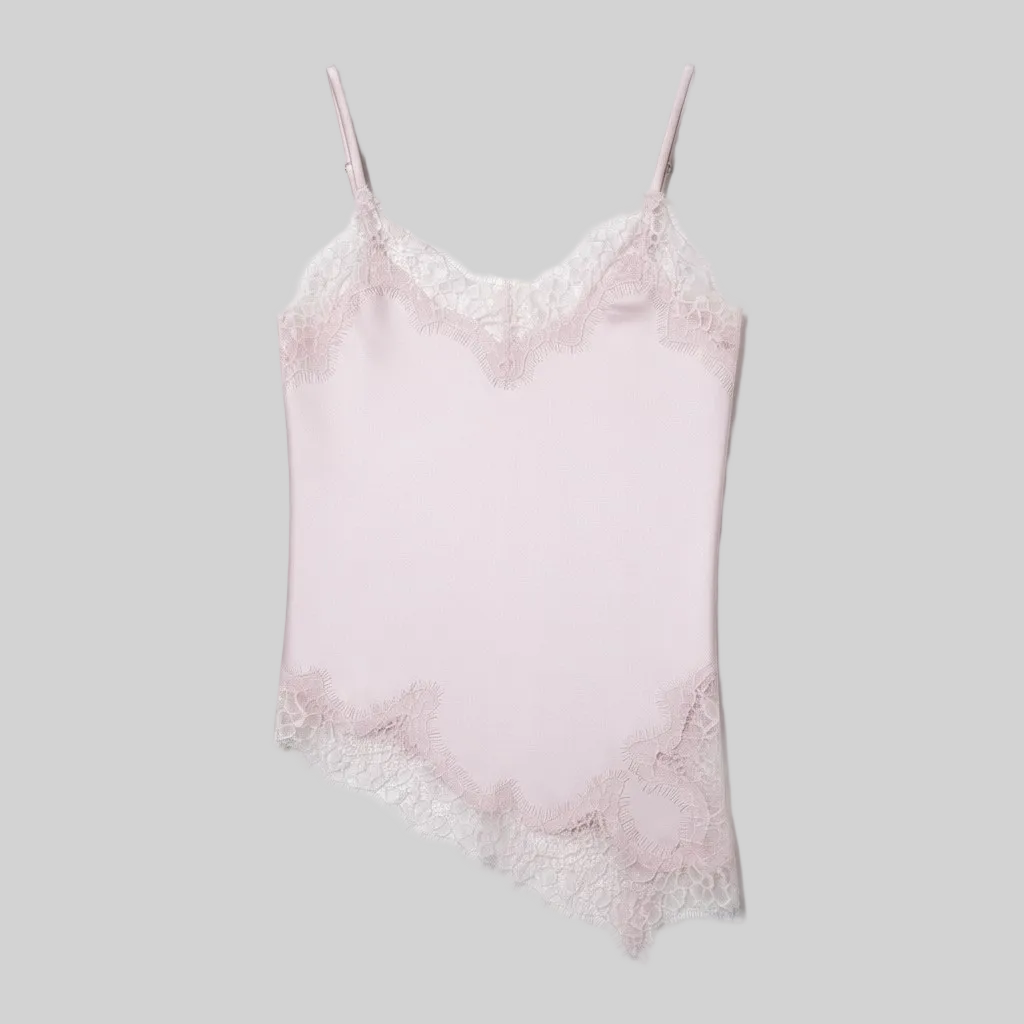 Cami Lace Asymmetric Top