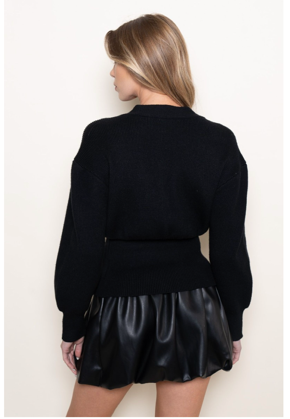 Gold Button Cardigan