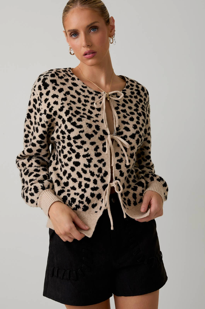 Cheetah Cardigan