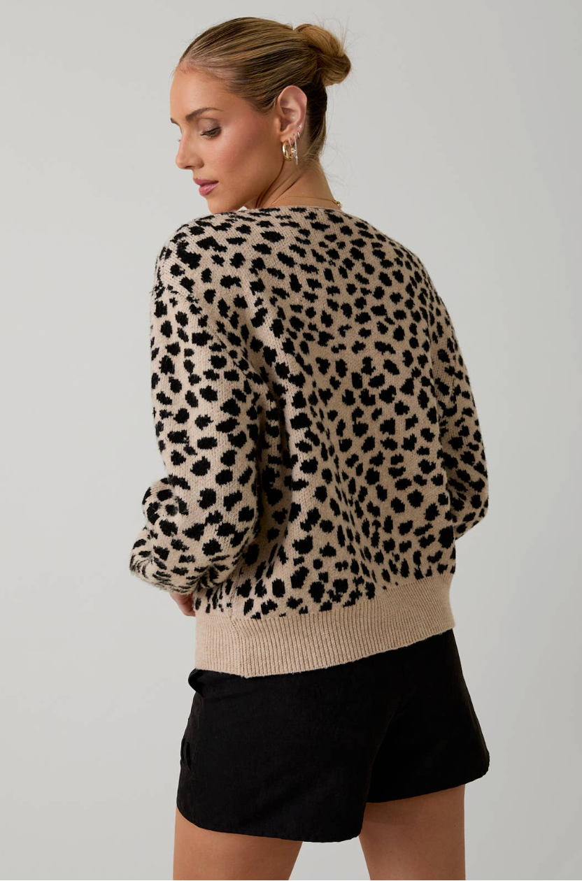 Cheetah Cardigan