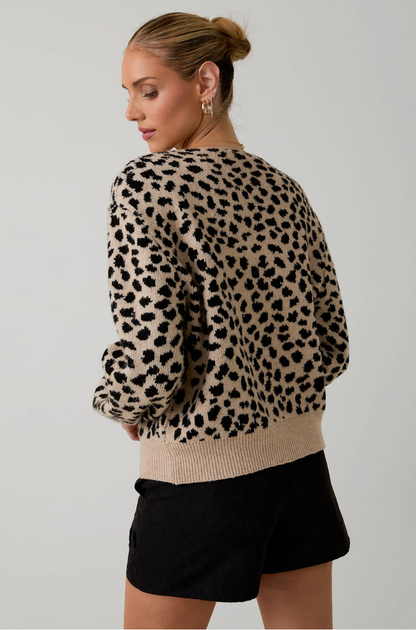 Cheetah Cardigan