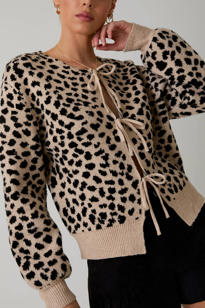Cheetah Cardigan